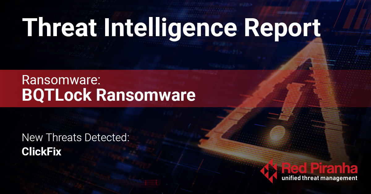 Threat Intel Report Banner