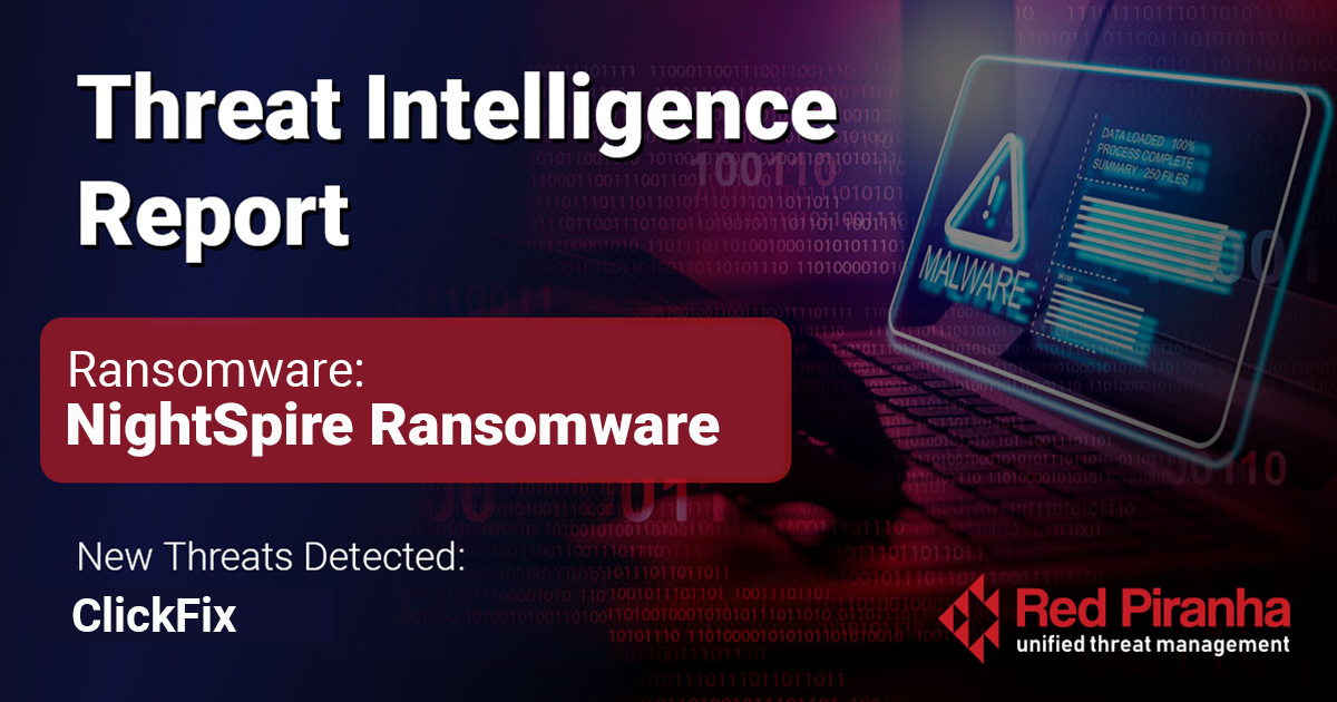 Threat Intelligence Report Banner