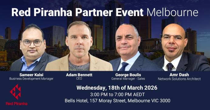 Red Piranha Partner Event - Melbourne 18th March 2026
